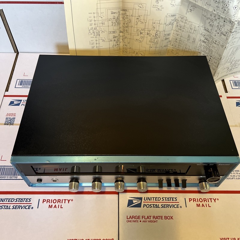 Sansui 300 Solid State AM/FM Tuner Amplifier W/Schematic -* AS IS / READ gallery