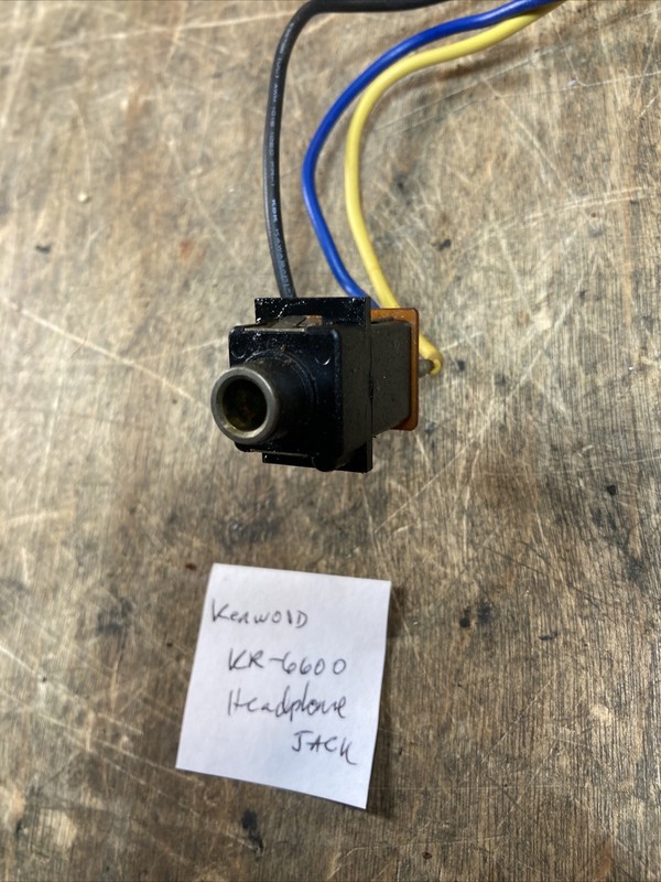 Kenwood KR-6600 Receiver Parts: headphone Jack