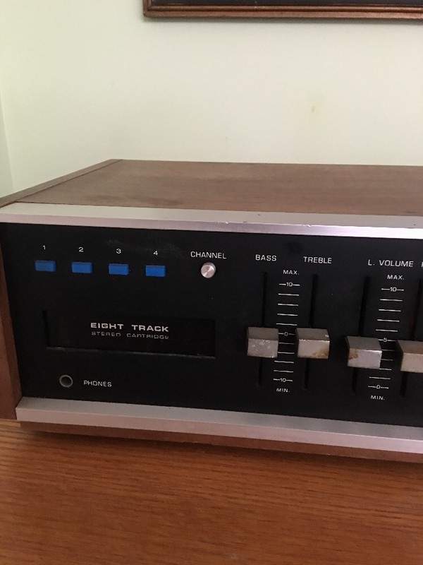 Audiovox Stereo Receiver with Cartridge Deck Model C-890 gallery