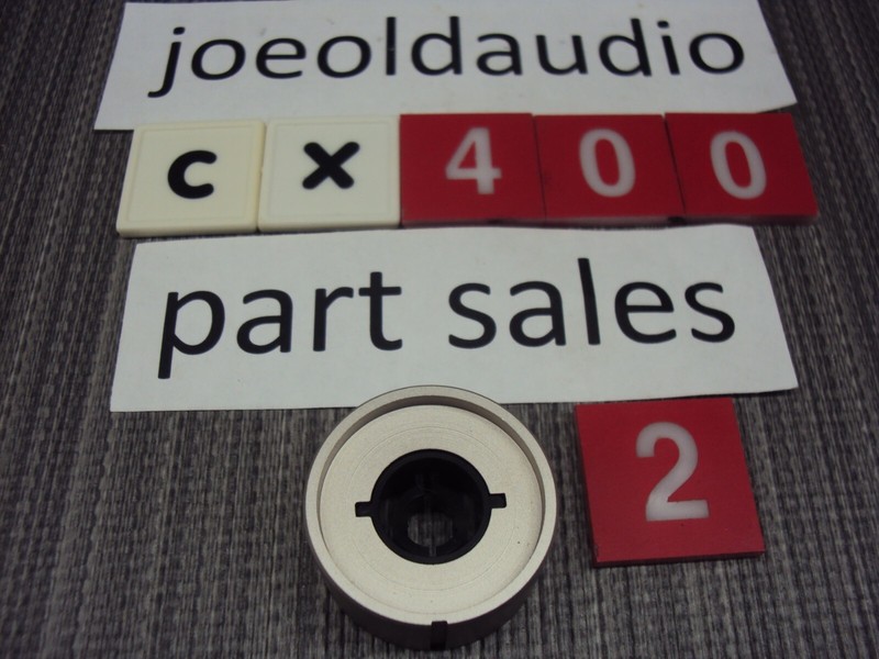 TEAC CX-400 Cassette Deck INNER Record Level Control Knob. Parting Out CX-400