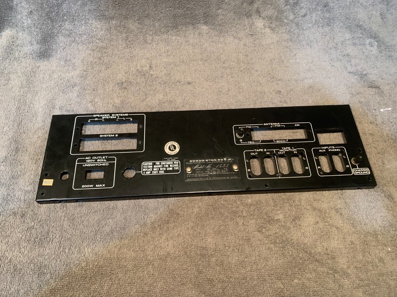 Marantz 1535 Stereo Receiver Parting Out Rear Panel