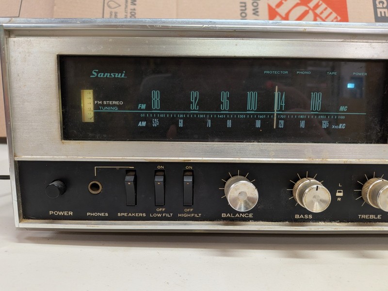 Vintage Sansui Model 3000, 45W AM/FM Multiplex Stereo Receiver Tuner Amplifier gallery
