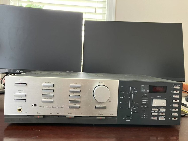 MCS 3237 Stereo Receiver, made in Japan, great gallery