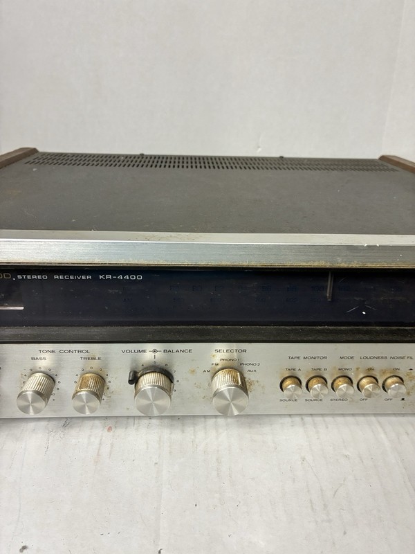 Kenwood KR-4400 Stereo Receiver AC120V 50/60Hz Powers On gallery