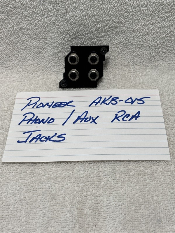 Pioneer SX-737 SX-636 SX-838 Phono/Aux RCA Jack AKB-015