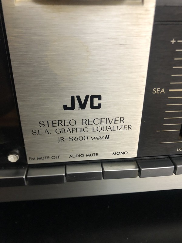 JVC JR-S600 Mark II Vintage Monster Stereo Receiver SEA Graphic Equalizer gallery
