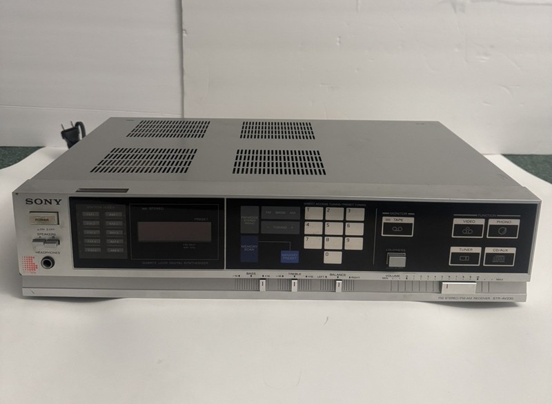 Vintage Sony STR-AV230 Stereo Receiver