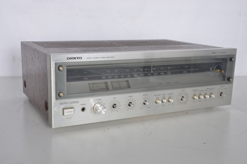 VINTAGE ONKYO TX-2500 MKII Servo Locked Stereo Receiver Tested Working Read