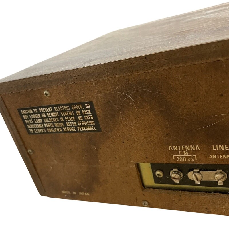 LLOYD's AM-FM Stereo Multiplex Receiver 8 Track Player Recorder - READ - HLBN gallery