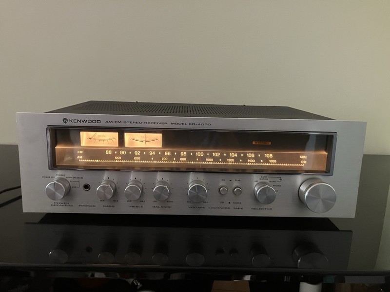 Vintage Kenwood KR-4070, 40W AM/FM Stereo Receiver, 1978 gallery