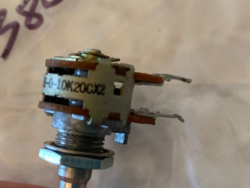 Pioneer SX-3800 Stereo Receiver Parting Out Treble Potentiometer gallery