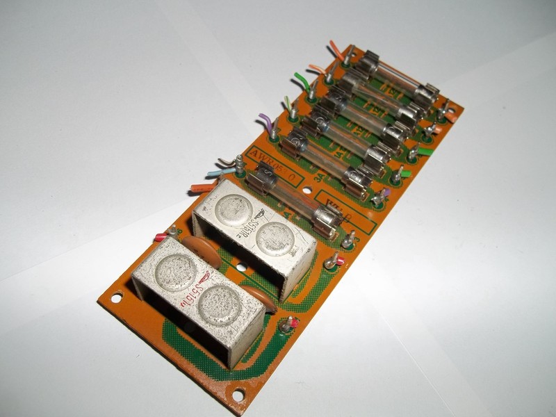 Pioneer SX-1010 Power Supply Circuit & Fuse Assembly AWR-053