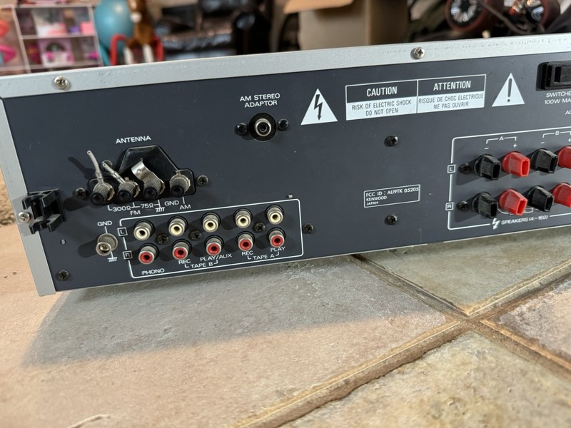 KENWOOD AM-FM STEREO RECEIVER RADIO KR-920 gallery