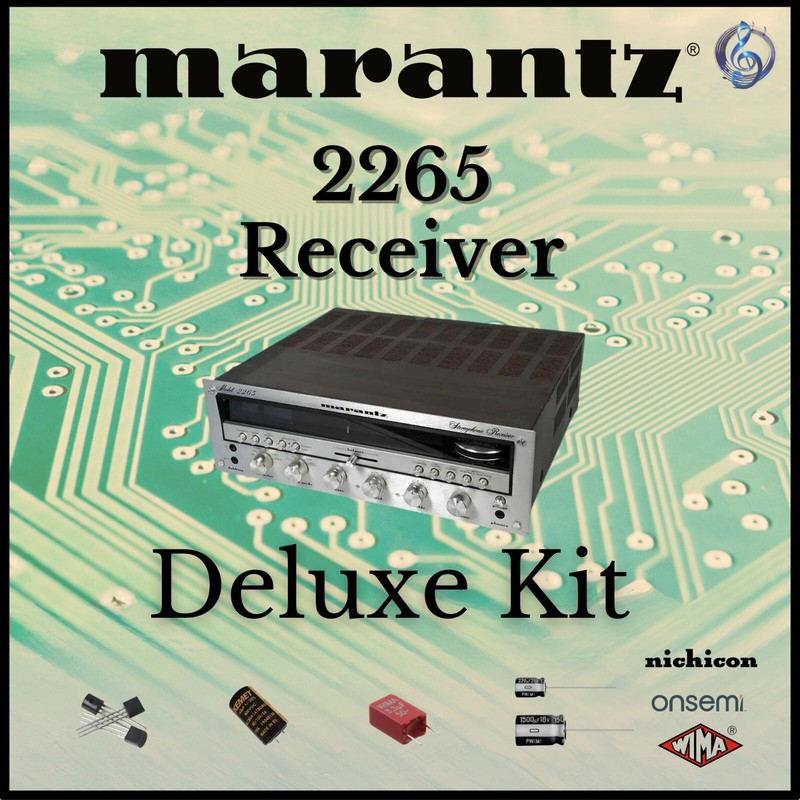 Marantz 2265 Receiver Deluxe Upgrade Kit Genuine Parts Restoration