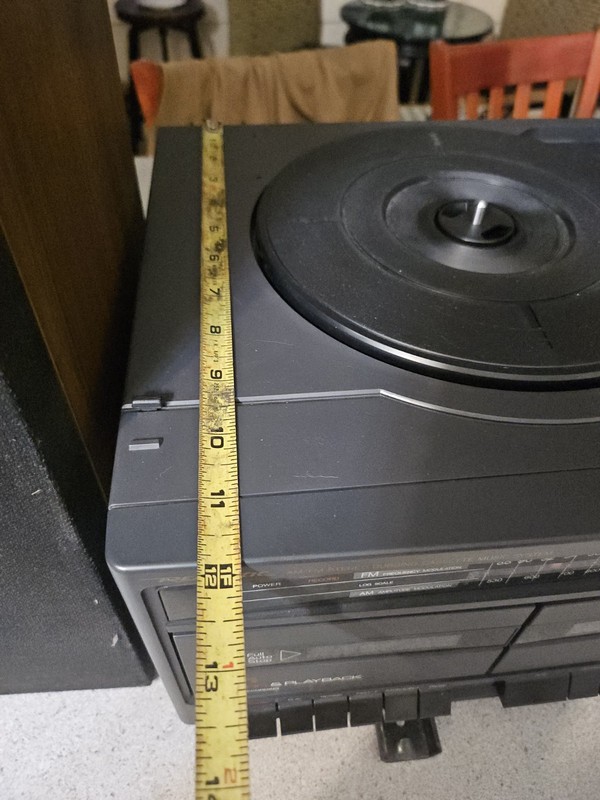 VINTAGE 1992 REALISTIC Clarinette 125 AM/FM Cassette Turntable Stereo 2 Speakers gallery