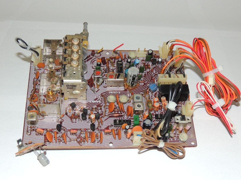 Sansui QRX-8001 Tuner Circuit Board Assembly F-2590 7521381 gallery