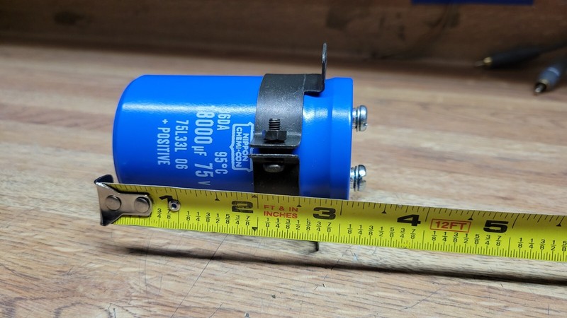 Pioneer SX-850 Electrolytic Capacitor 18,000/75V & Holder ACH-059 gallery