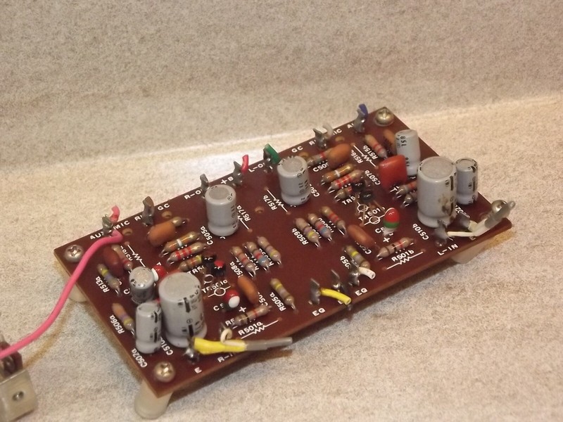 Realistic STA-65D Stereo Receiver Original Pre Amplifier Board Part 5015 Part gallery