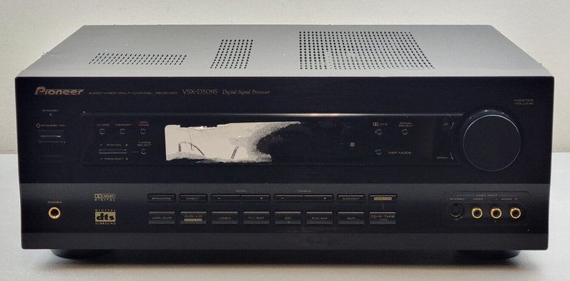 Pioneer VSX-D509S Natural Sound Multi-Channel 500W Receiver – *UNTESTED, AS IS*
