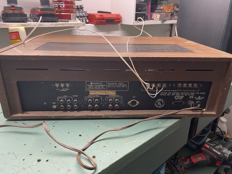 Sanyo DCX3300KA Stereo Receiver Vintage 1970’s Quadraphonic Unit See Description gallery