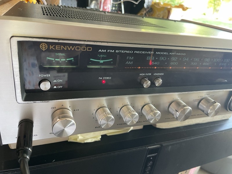Excellent 1977 Kenwood KR-4600 Stereo Receiver #421915 - So Nice gallery