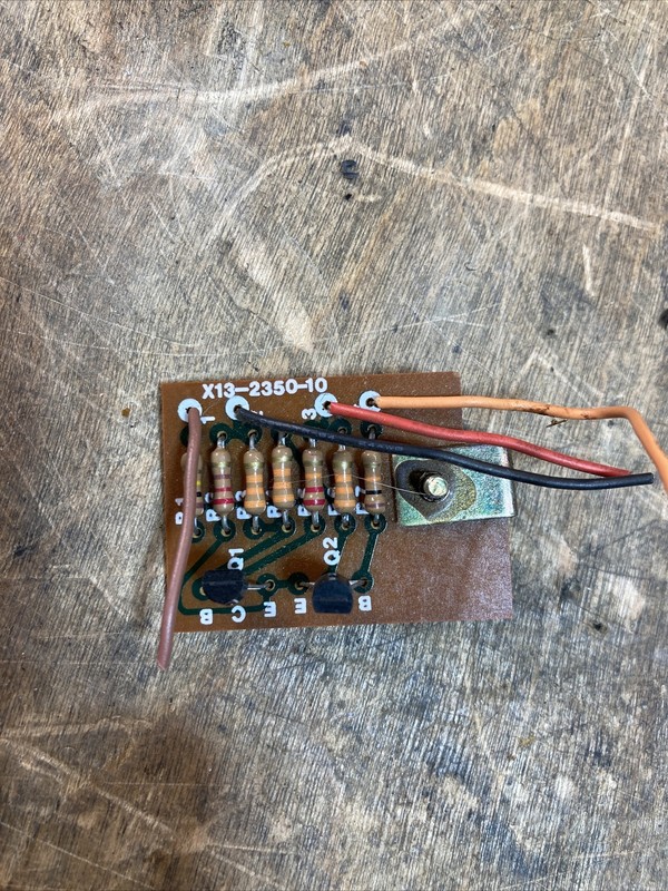 Kenwood KR-6600 Receiver Parts: Sub Muting￼ Board X13-2350-10