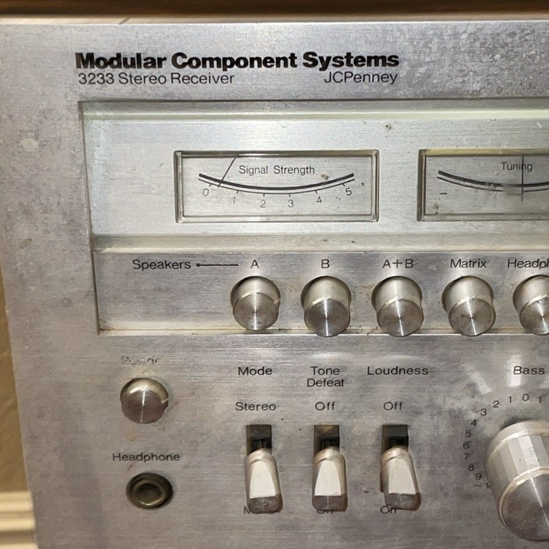 MCS Modular Component Systems 3233 Stereo Receiver AM/FM Works Please Read Cond gallery