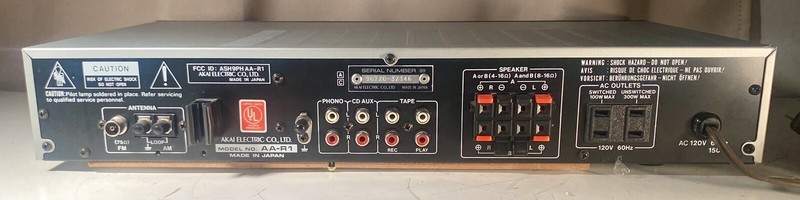AKAI AA-R1 STEREO RECEIVER JAPAN gallery
