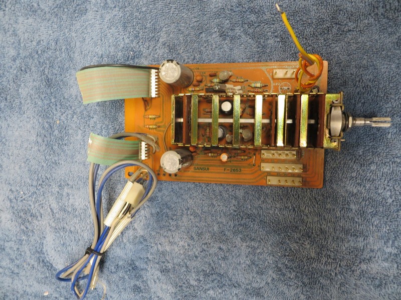 SANSUI STEREO RECEIVER 8080DB/9090DB/990DB EQUALIZER CIRCUIT BOARD PART # F-2653