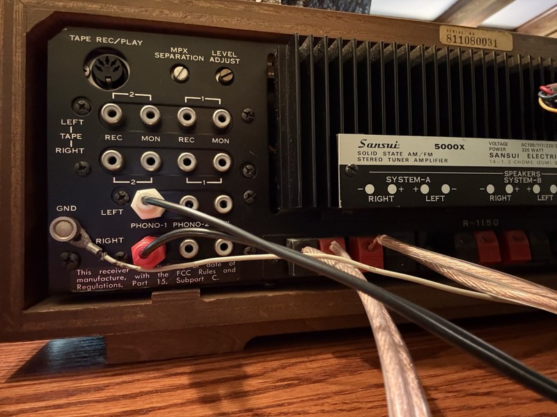 Sansui 5000X Stereo Receiver – Serviced November 2024 – Exceptional Condition gallery