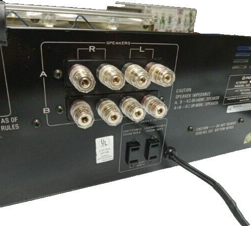 Pioneer SA-5500 II Speaker Terminal Plate Only – For 5-Way Banana Jack Upgrade gallery