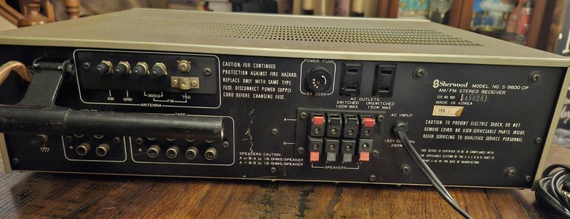 Vintage Sherwood S9600CP AM/FM Stereo Receiver gallery