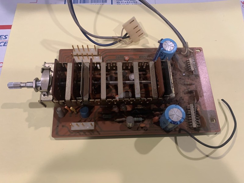 Sansui 9090DB or 8080DB Stereo Receiver Parting Out – EQ Board + Switch F-2653