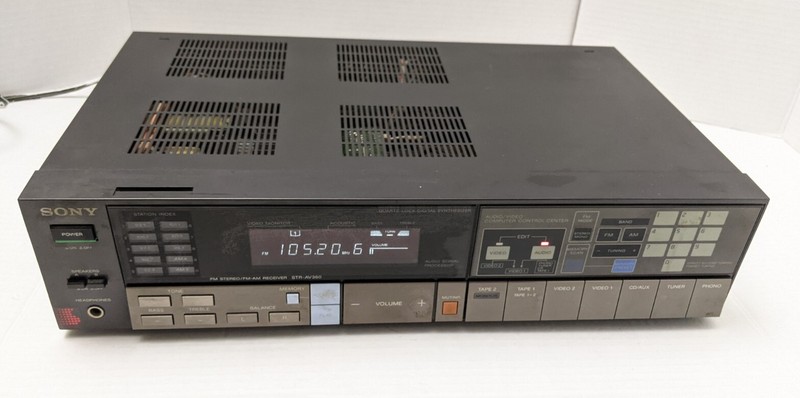 Vintage Sony Stereo Receiver STR-AV360 Made in Japan – Tested Works