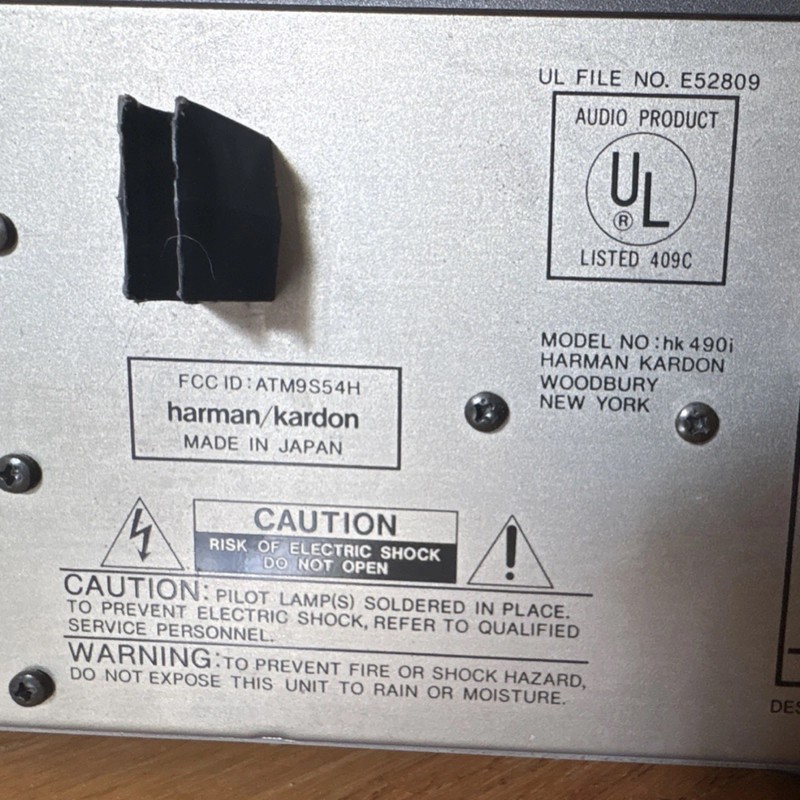 Harman Kardon hk 490i Vintage Stereo Receiver gallery