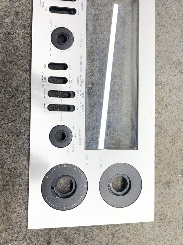 Technics SA-600 Face Plate gallery