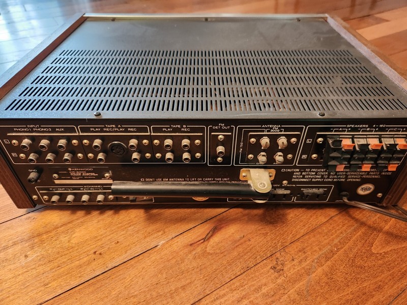 Kenwood KR-5400 AM FM Stereo Receiver Read!! gallery