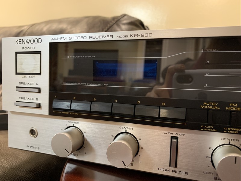 Kenwood AM-FM Stereo Receiver KR-930 gallery