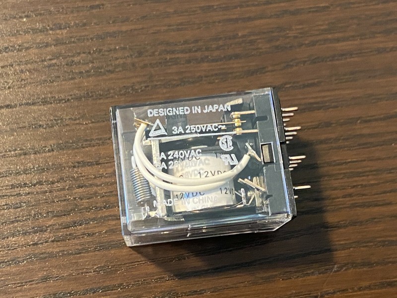 New Relay for Yamaha CR-640, CR-840, CR-1040, CR-2040, M-4 w/ Instructions
