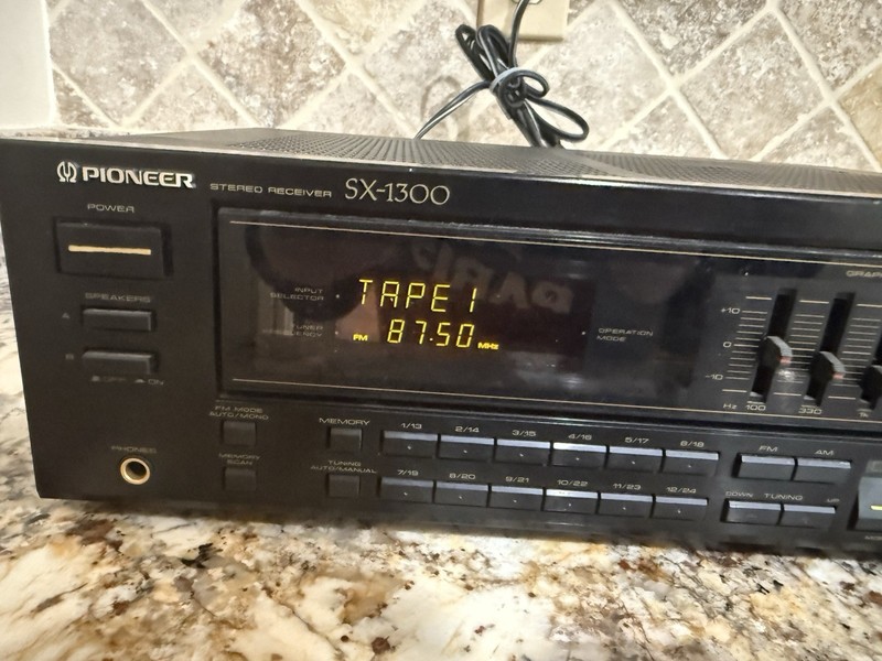 Vintage Pioneer SX-1300 Stereo Receiver gallery