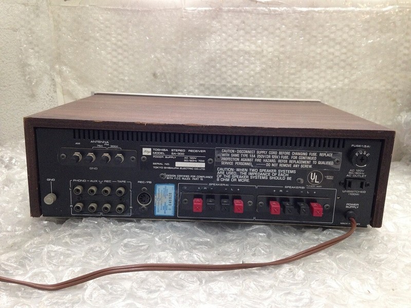 Toshiba Sa-300 AM/FM Stereo Receiver gallery