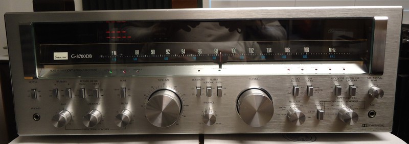 Sansui G-8700DB Pure Power DC Stereo Receiver