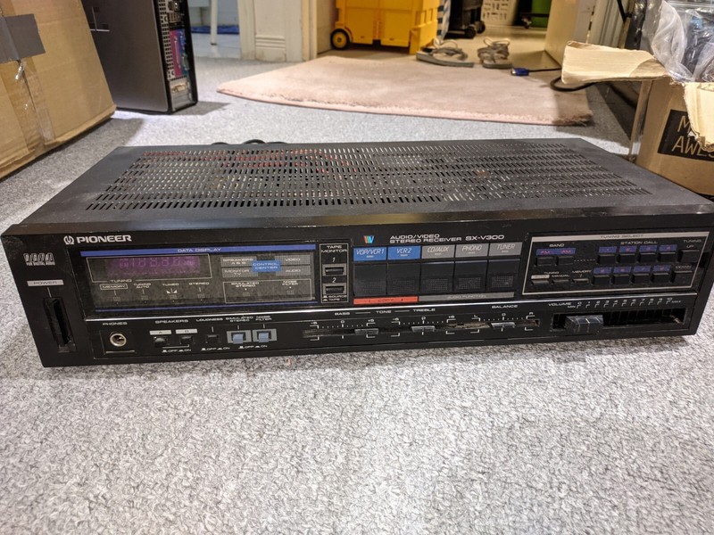 Vintage Pioneer SX-V300 Home Theater Stereo FM Receiver
