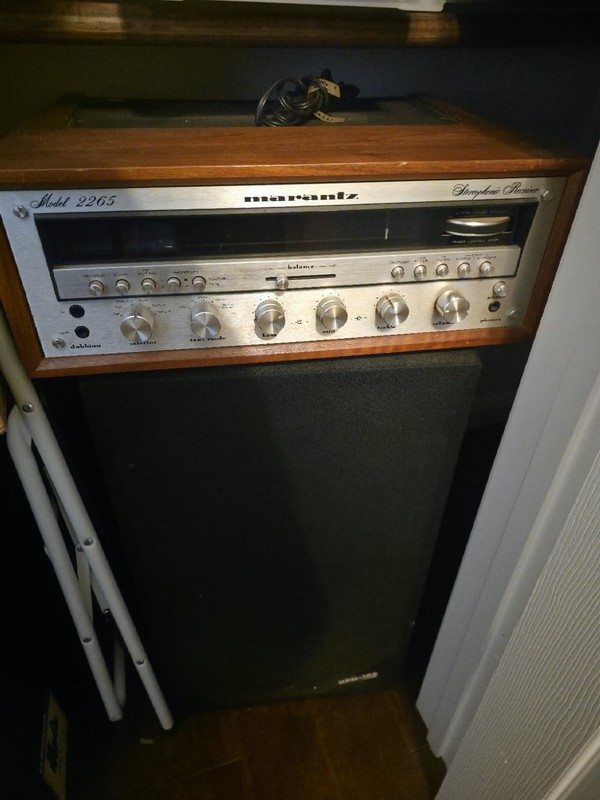 MARANTZ 2265 STEREO RECEIVER VINTAGE WITH ORIGINAL WOODEN BOX