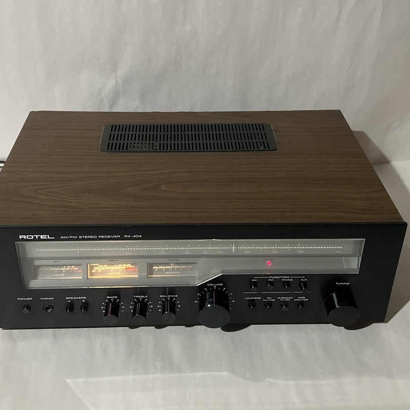 Rotel RX-404 AM/FM Stereo Receiver Tuner RX404 Vintage 70’s Free Shipping gallery