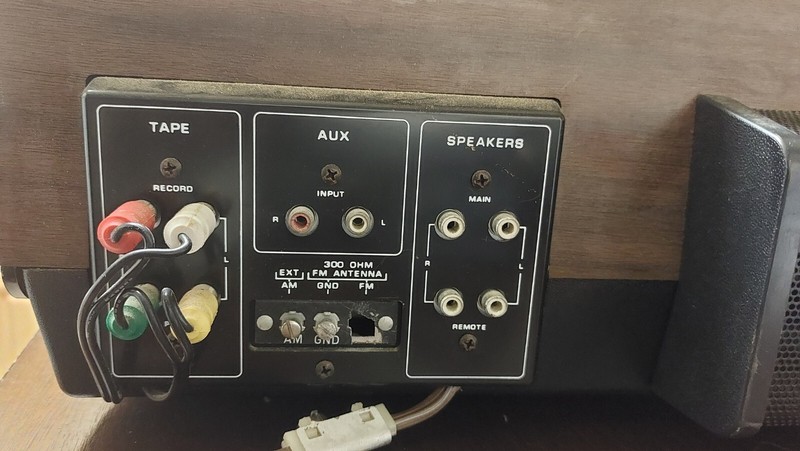 Zenith Allegro 'Wedge' JR596W- Sound System Turntable 8-Track TURNTABLE NOT... gallery