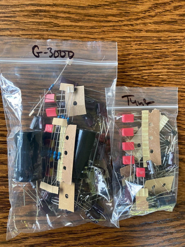 Sansui G-3000 Complete Rebuild Kit High-Quality Receiver Recap Transistors G-301