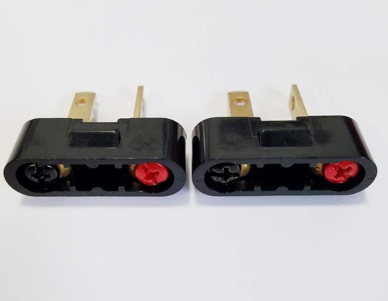 2 Pioneer Speaker Plug Connector SX-2500 SX-3000 SX-6000 SX-9000 QX-8000 QX-9900 gallery