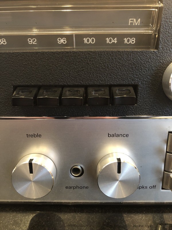 Clairtone T 114 Stereo AM/FM Stereo Receiver Manual Perfect Working Condition gallery