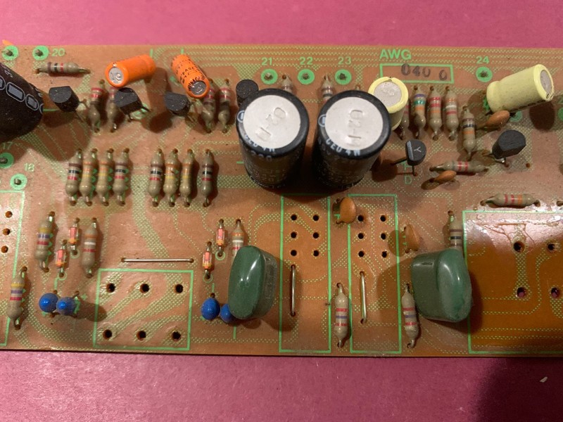 Pioneer SX-1050 Stereo Receiver Parting Out - Flat Amplifier Assemlby AWG-040 gallery